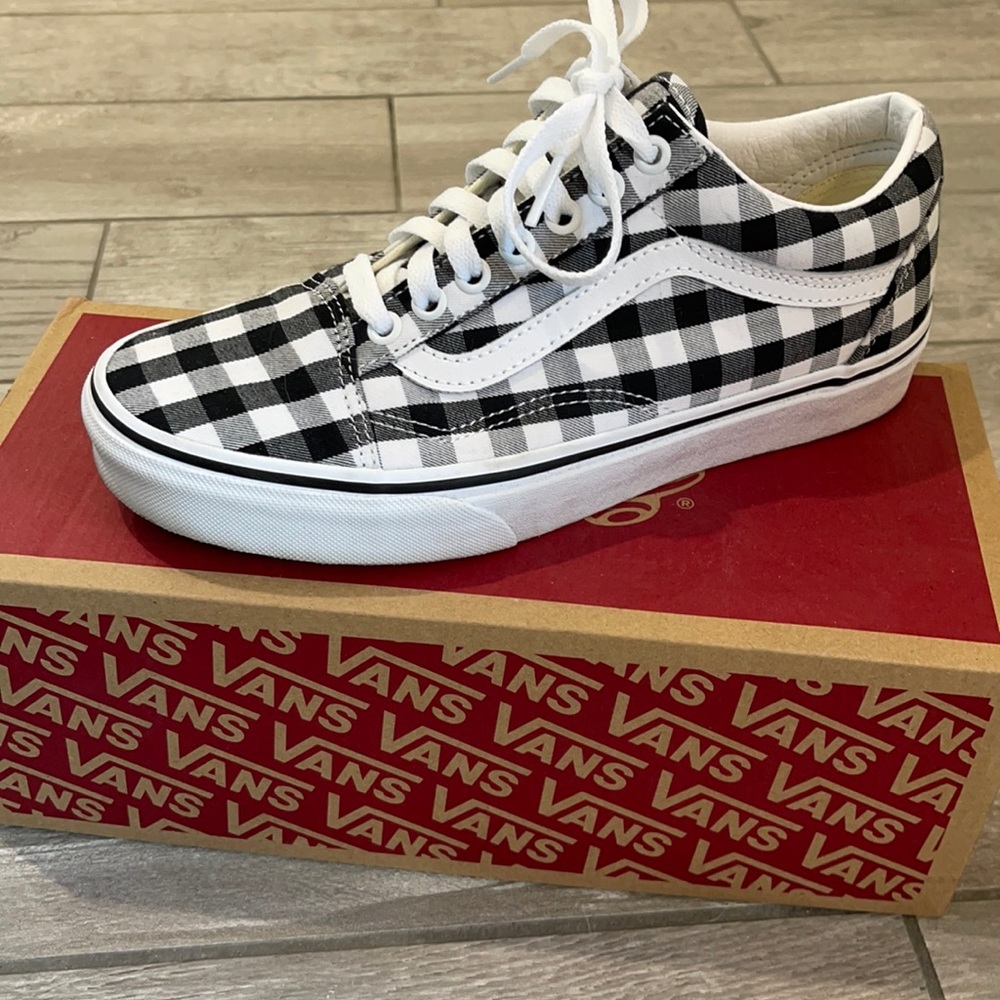 Old Ski Checkered Vans